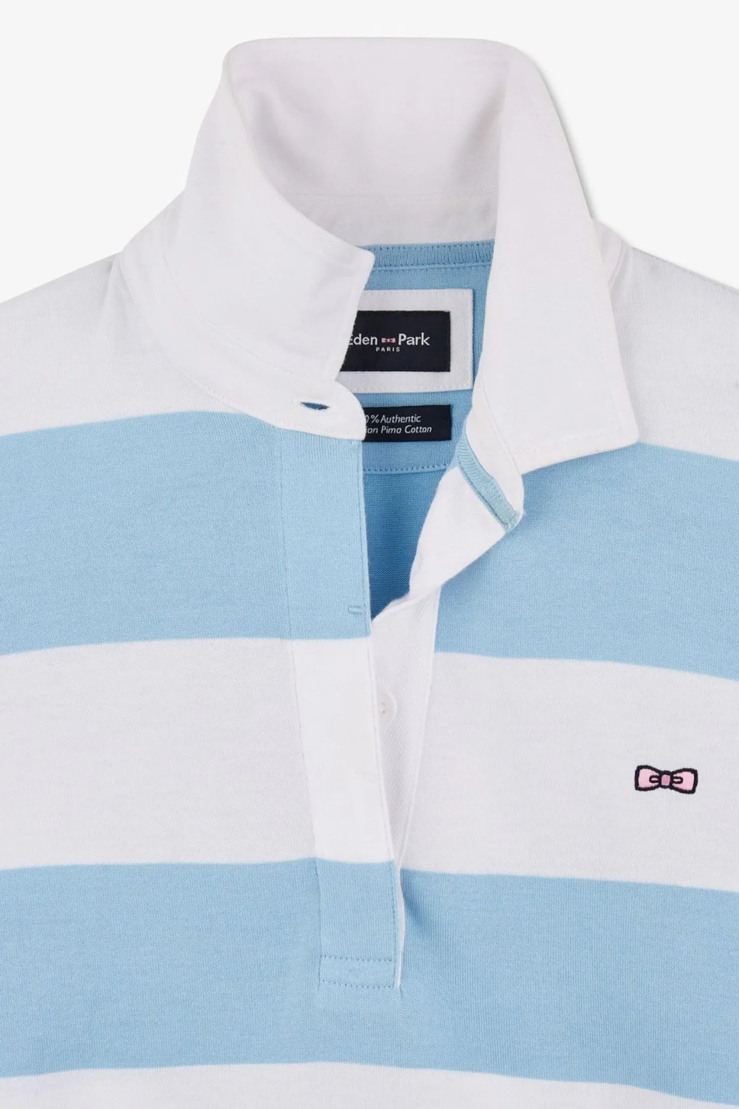 Maillot Cercle Ciel En Coton Pima Coupe Relaxed