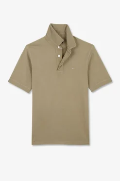 Maillot Uni Beige En Jersey