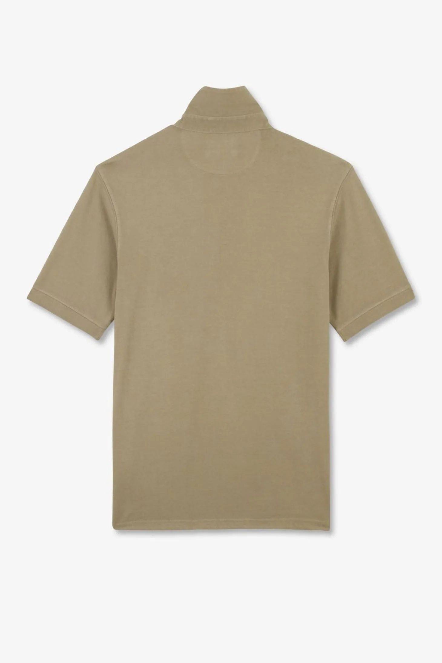 Maillot Uni Beige En Jersey