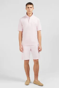 Maillot Uni Rose Clair En Jersey