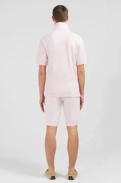 Maillot Uni Rose Clair En Jersey