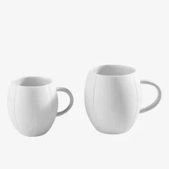 Mug Blanc En Porcelaine De Limoges - Petit Modele