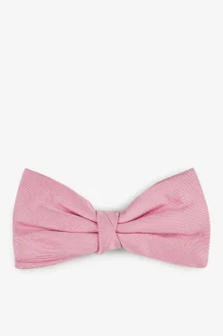 Noeud Papillon Rose A Micro-Motifs Noeuds