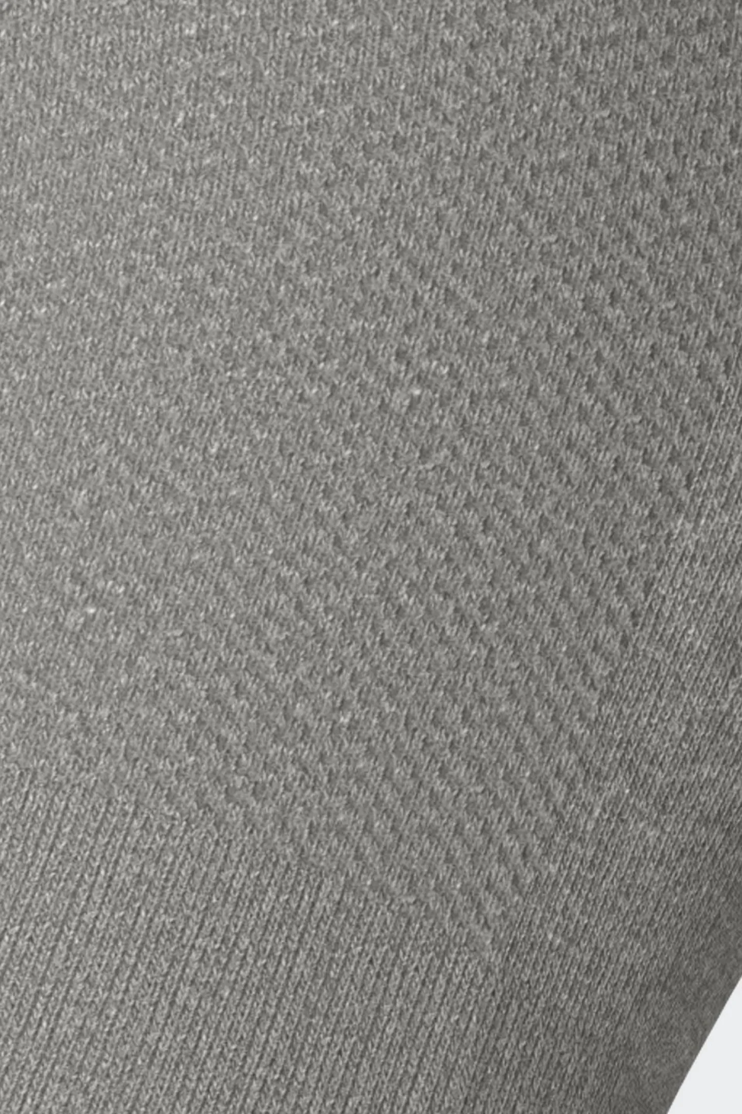 Paire De Chaussettes Basses Grises En Coton Stretch