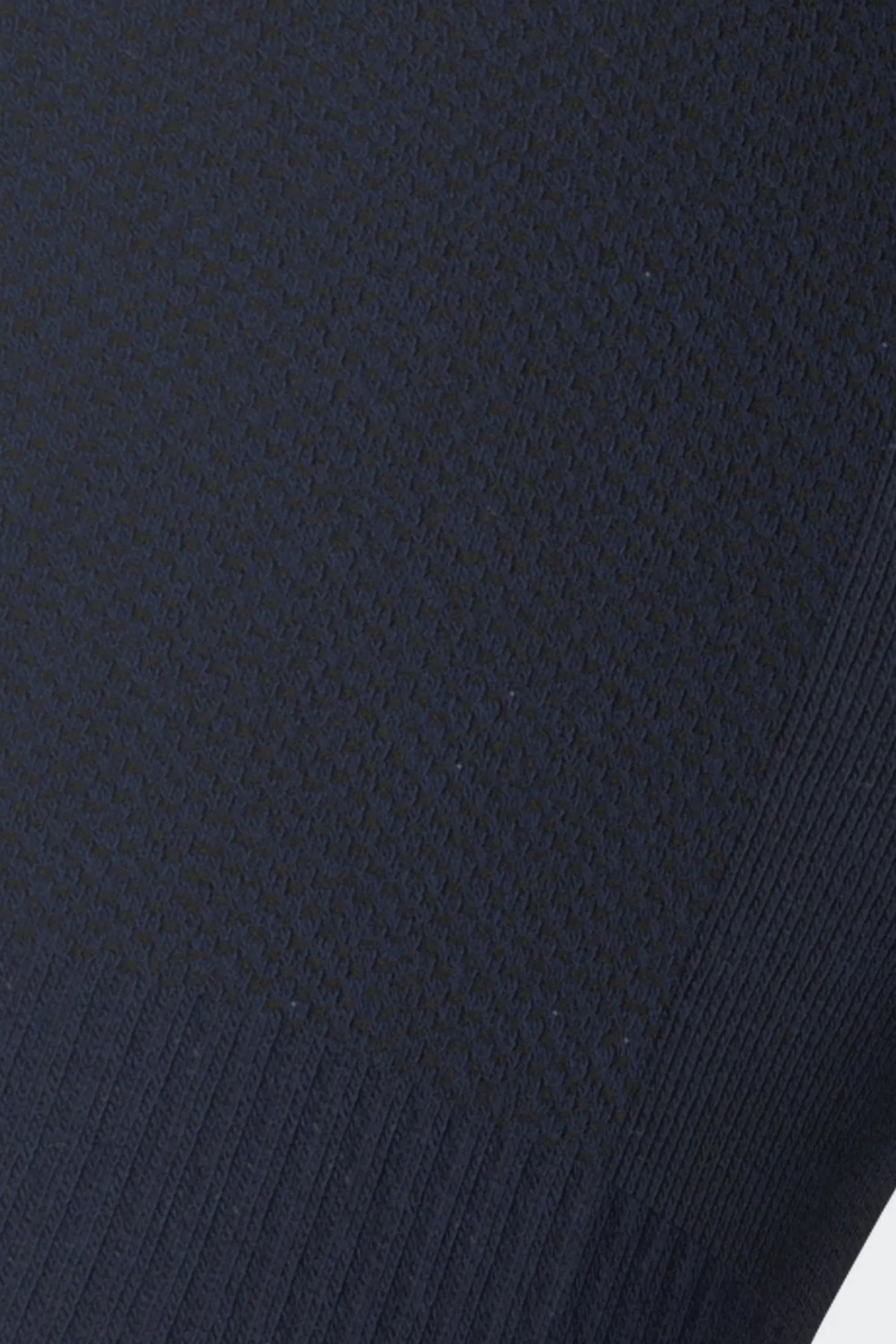 Paire De Chaussettes Basses Marine En Coton Stretch