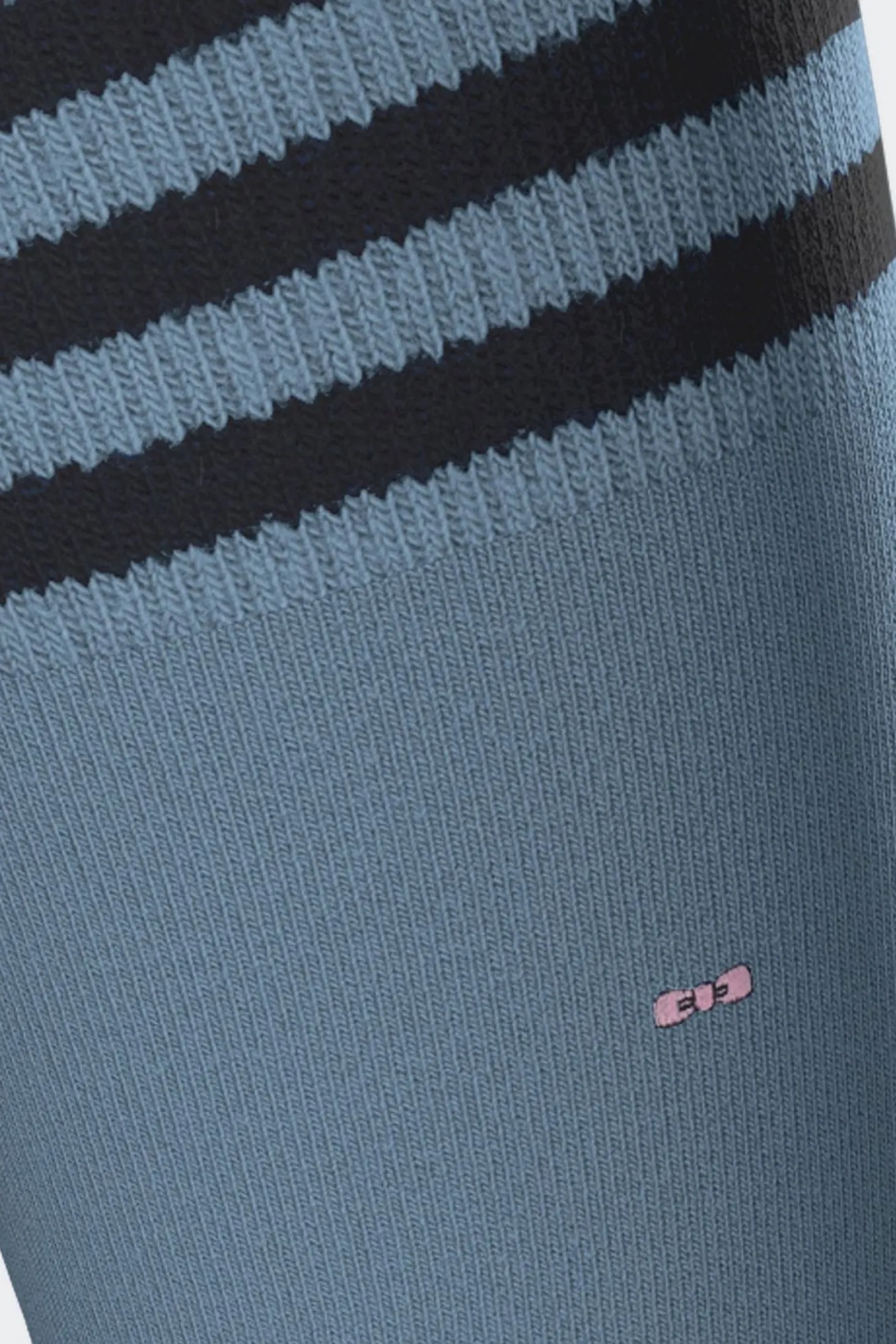 Paire De Chaussettes Ciel A Bords Rayes En Coton Stretch