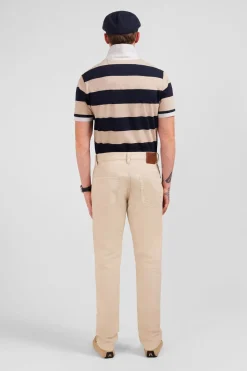 Pantalon Beige Droit 5 Poches