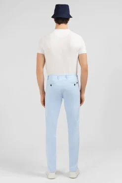 Pantalon Chino Bleu Clair