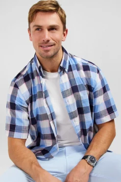 Pantalon Chino Bleu Clair