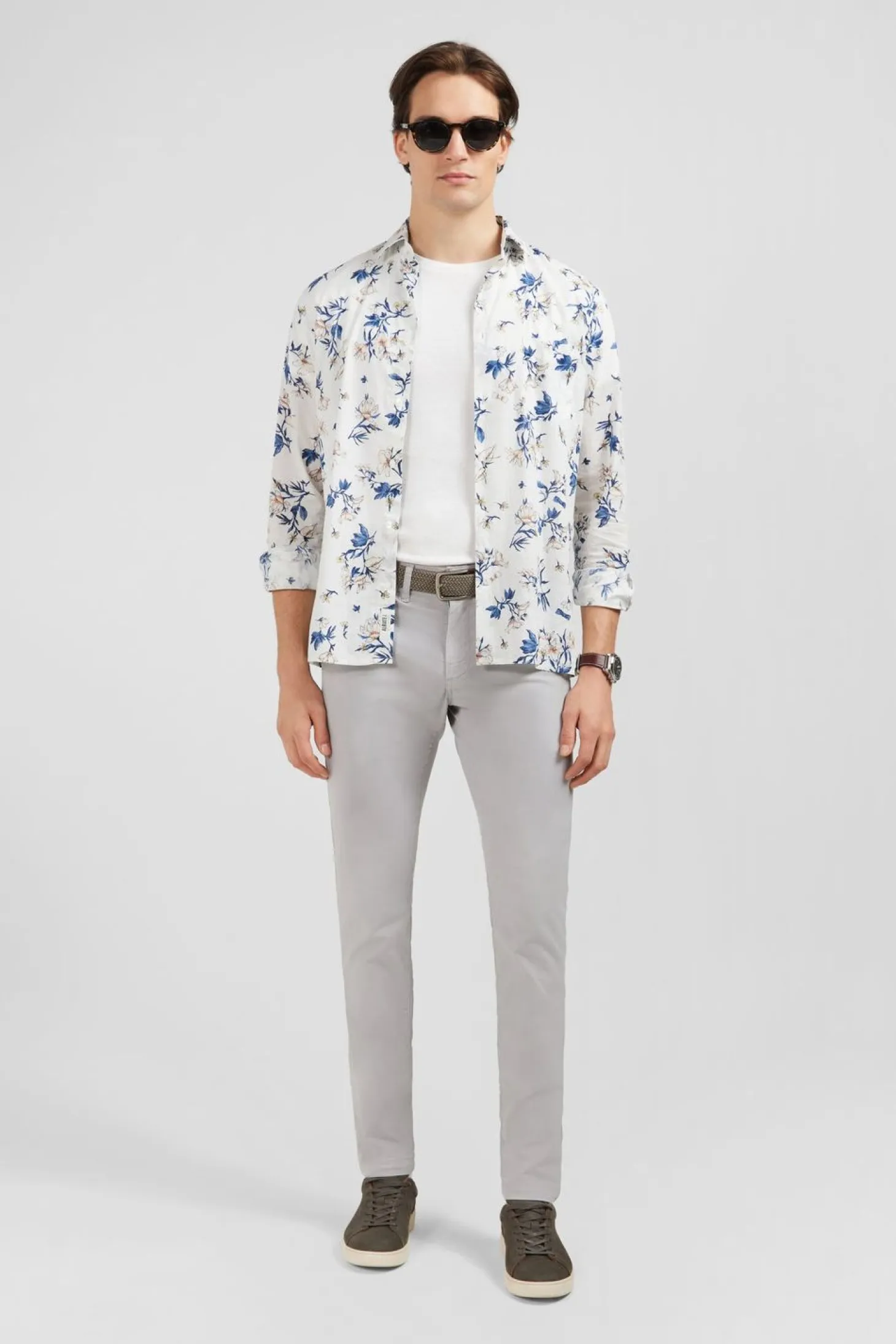 Pantalon Chino Gris