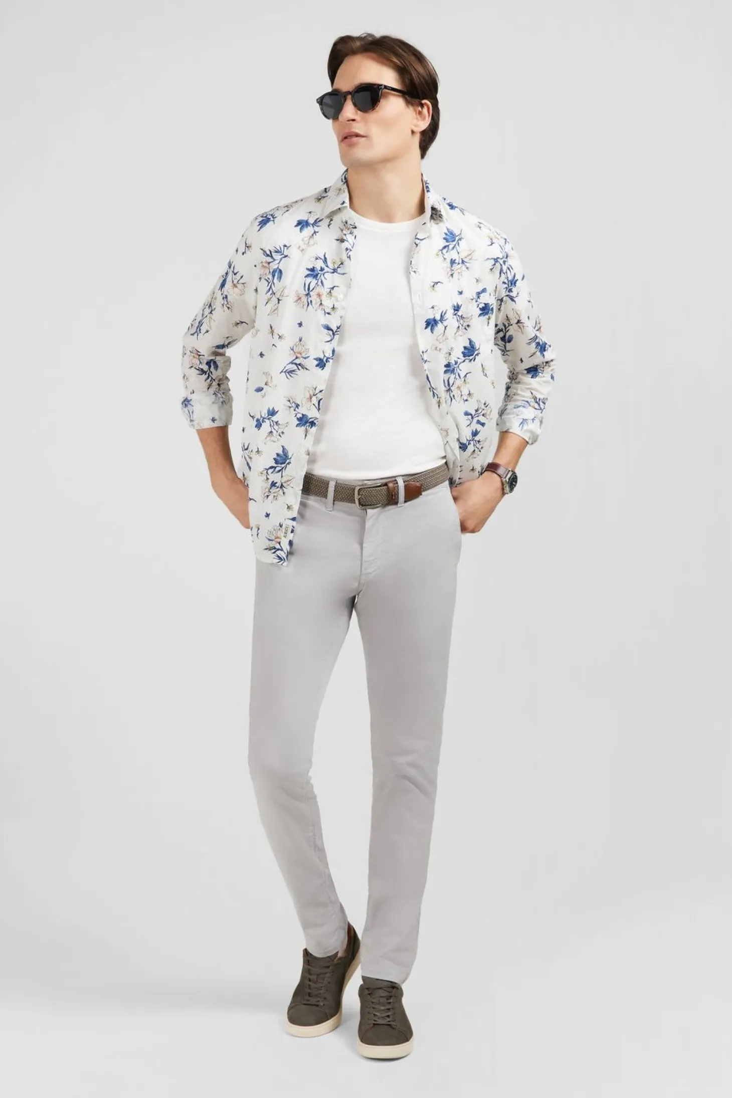 Pantalon Chino Gris