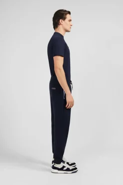 Pantalon De Jogging Bleu Marine Uni