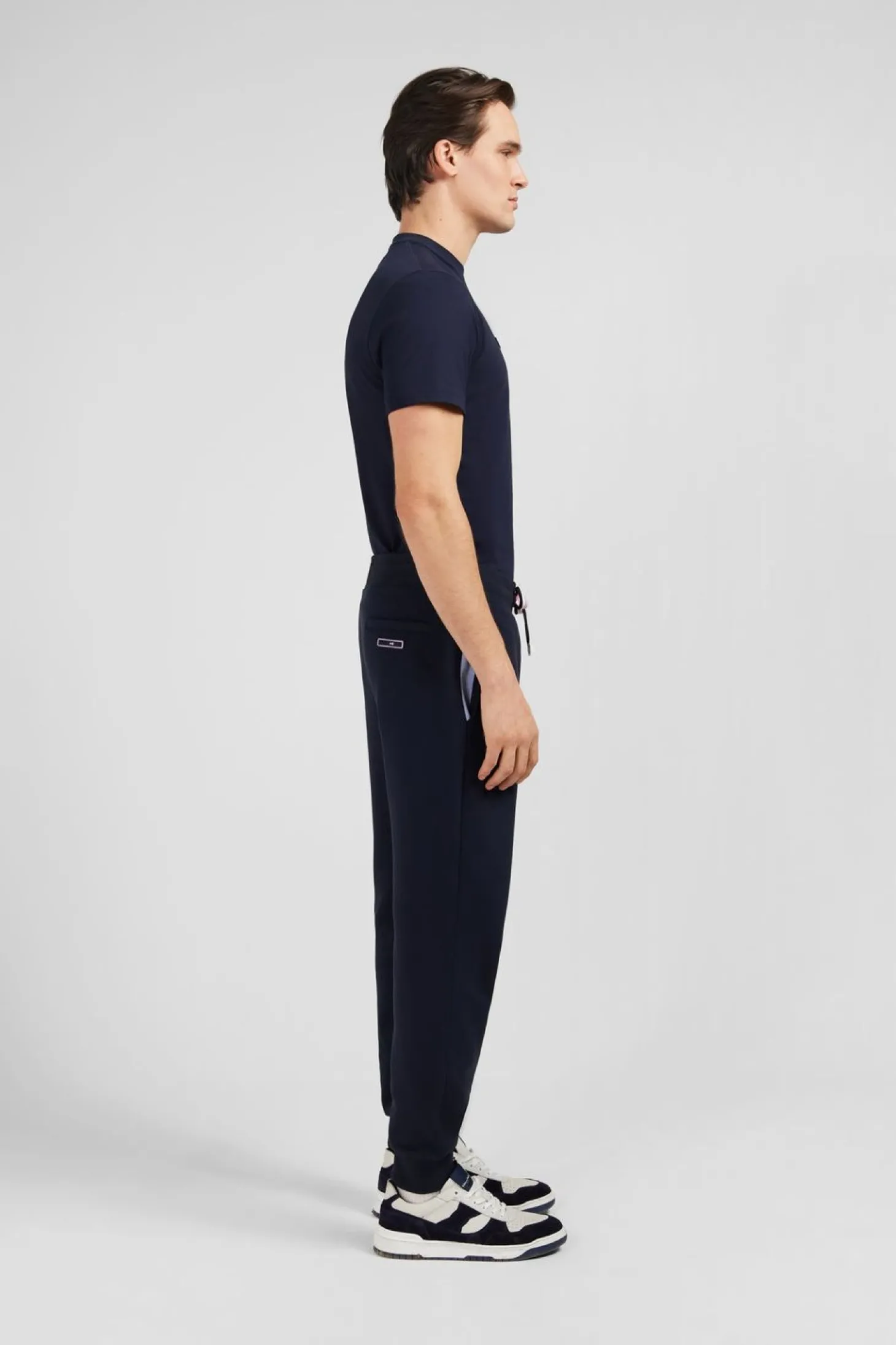 Pantalon De Jogging Bleu Marine Uni