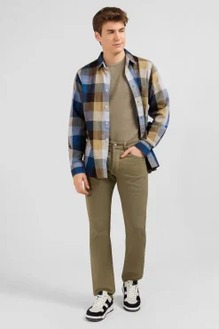 Pantalon Droit Beige