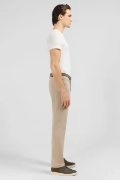 Pantalon Droit Beige