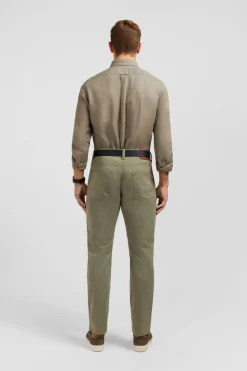 Pantalon Kaki Droit 5 Poches