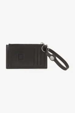 Pochette Noire En Cuir