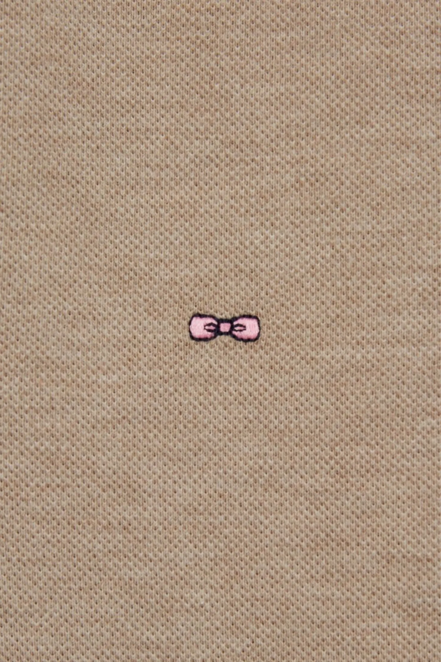 Polo Beige A Manches Courtes