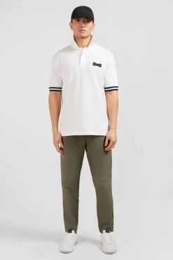 Polo Blanc A Manches Courtes