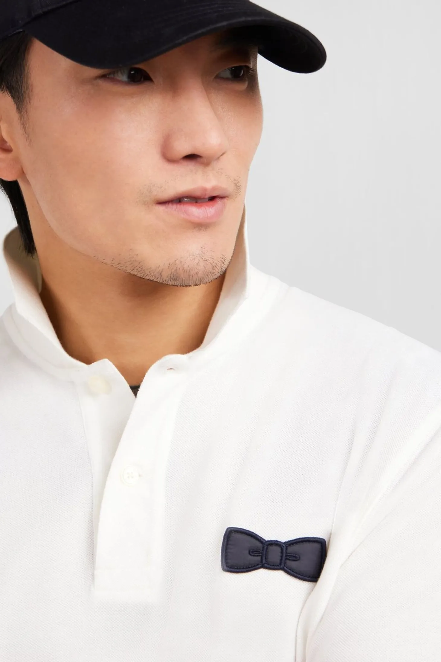 Polo Blanc A Manches Courtes