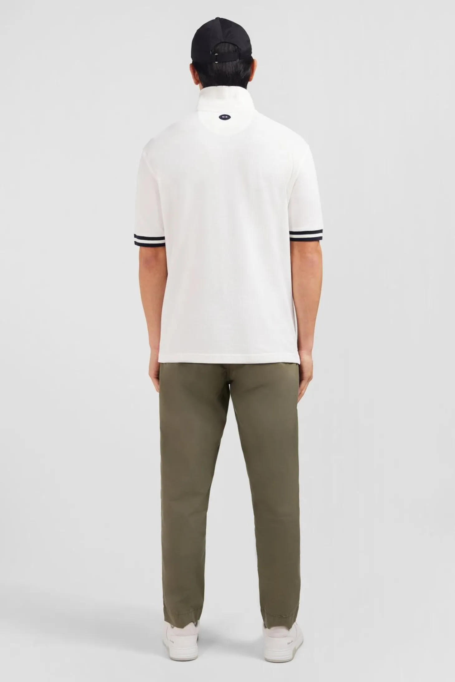 Polo Blanc A Manches Courtes