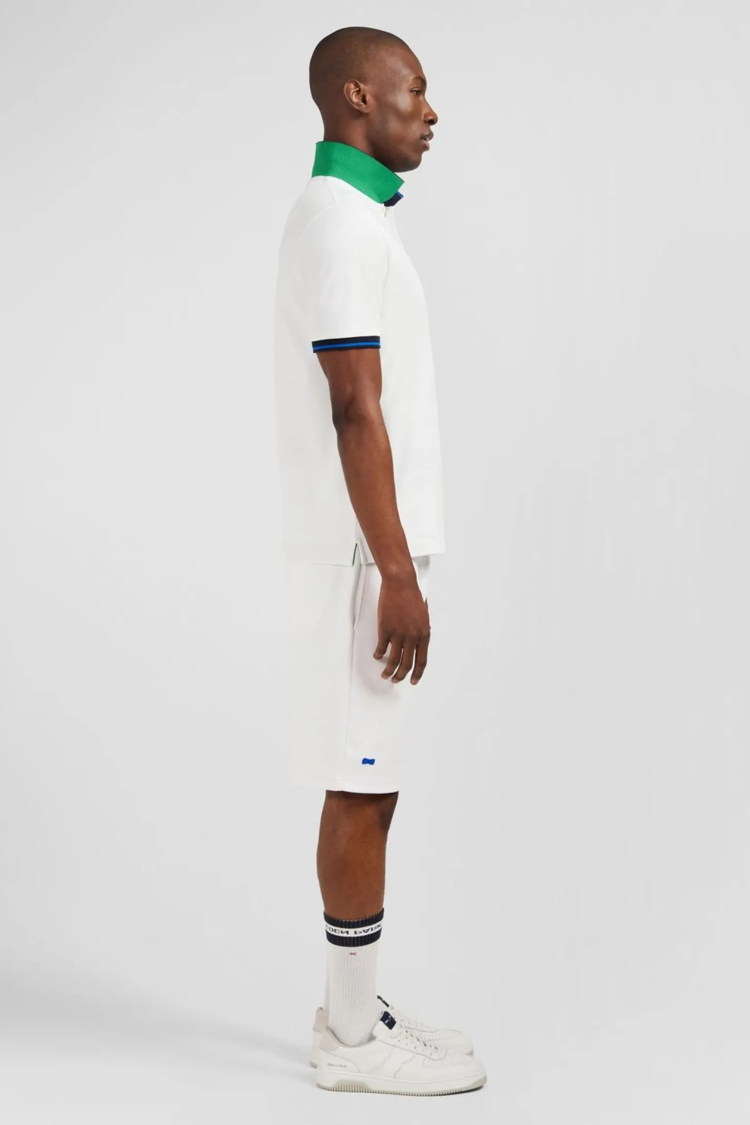 Polo Blanc A Manches Courtes
