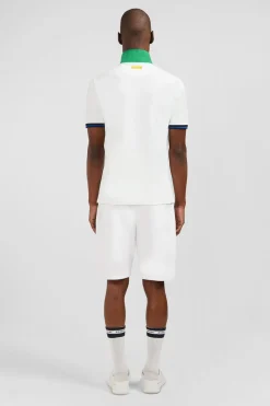 Polo Blanc A Manches Courtes