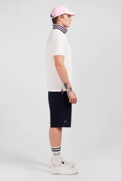 Polo Blanc A Manches Courtes