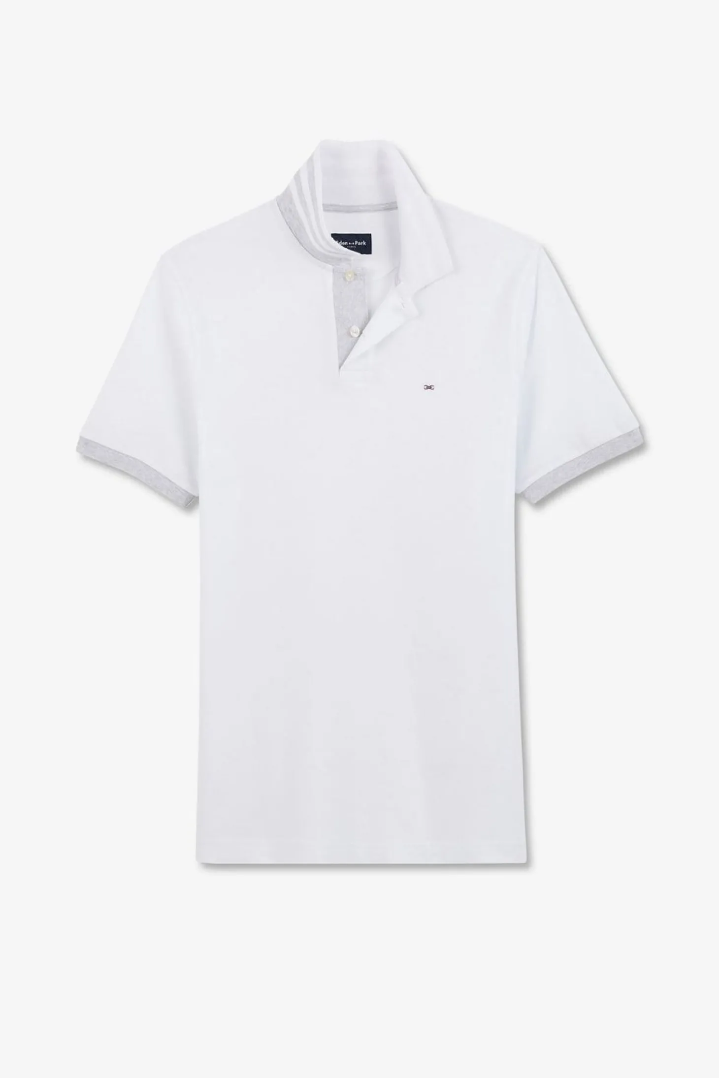Polo Blanc A Manches Courtes
