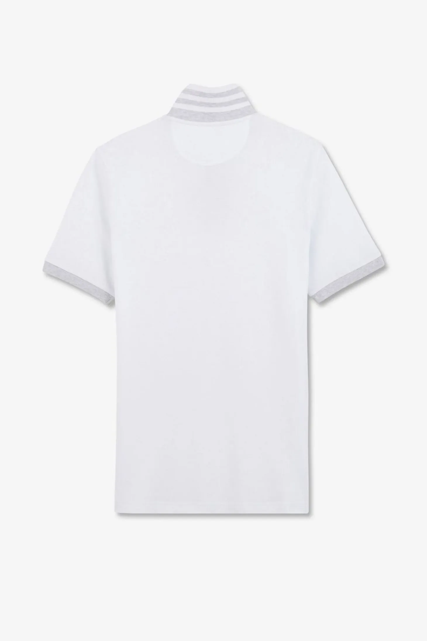 Polo Blanc A Manches Courtes