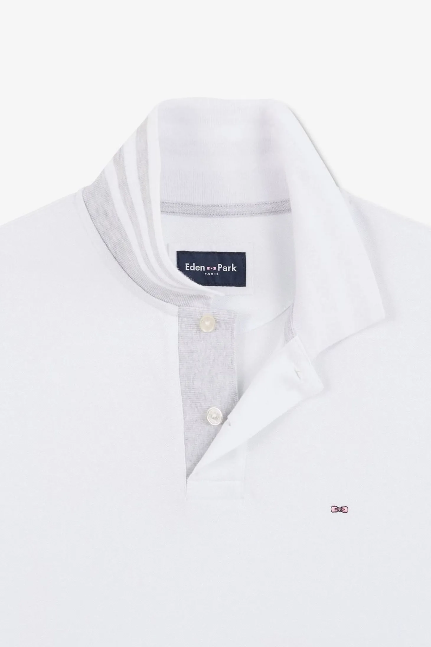 Polo Blanc A Manches Courtes