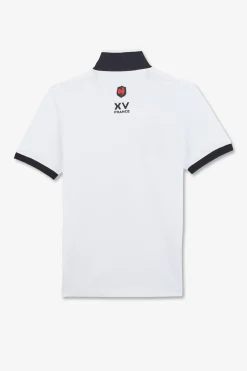 Polo Blanc A Manches Courtes Xv De France