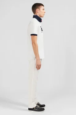 Polo Blanc A Manches Courtes Xv De France