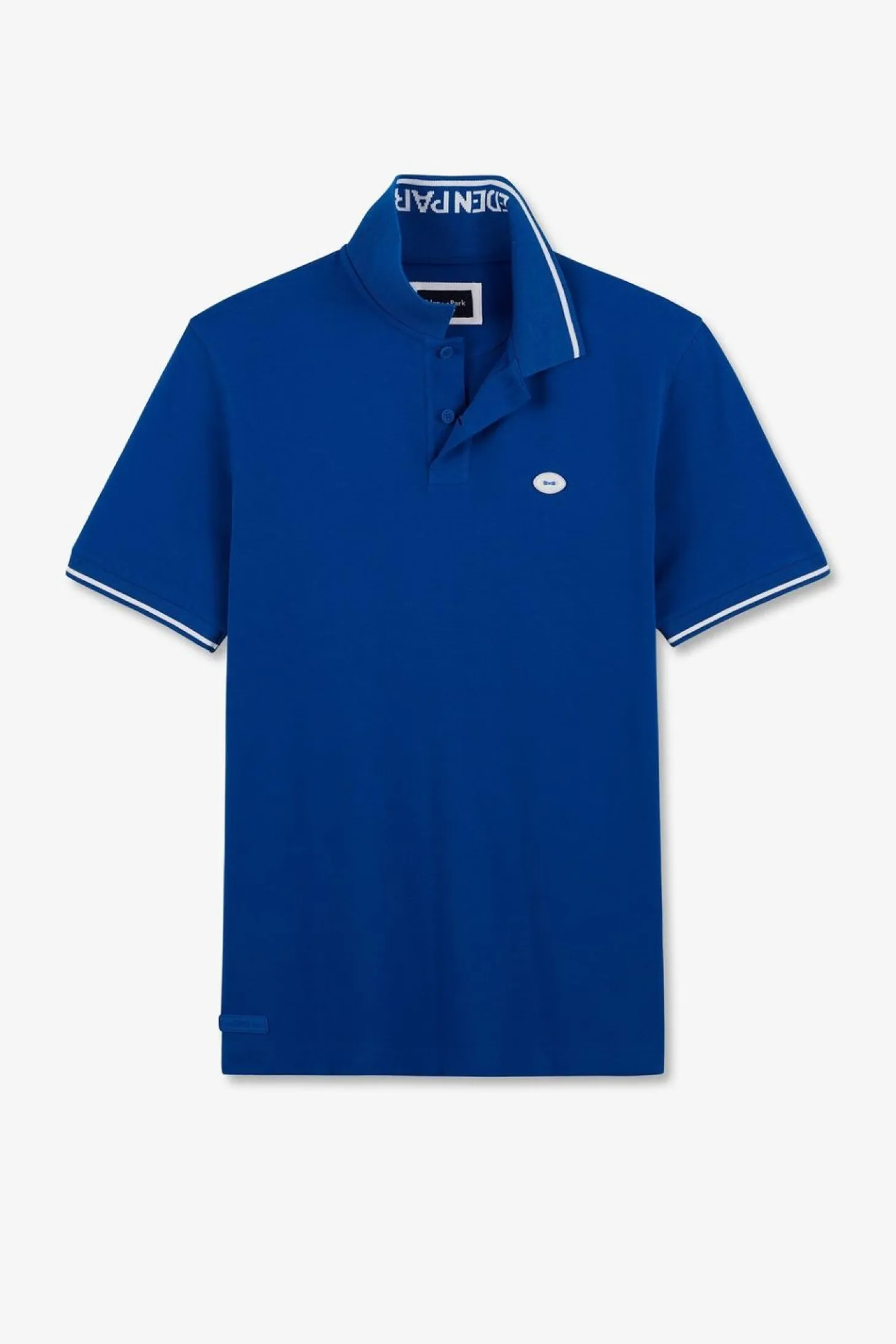 Polo Bleu A Manches Courtes