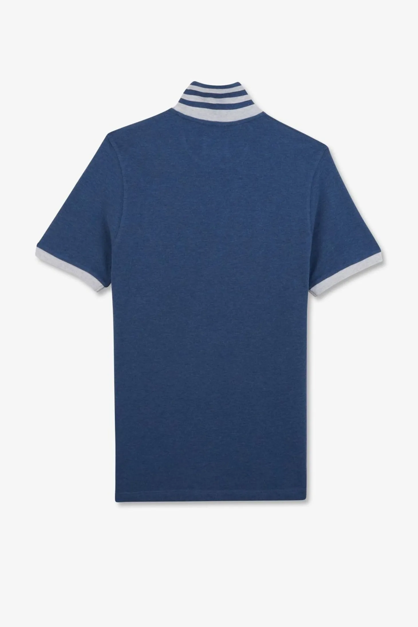 Polo Bleu A Manches Courtes