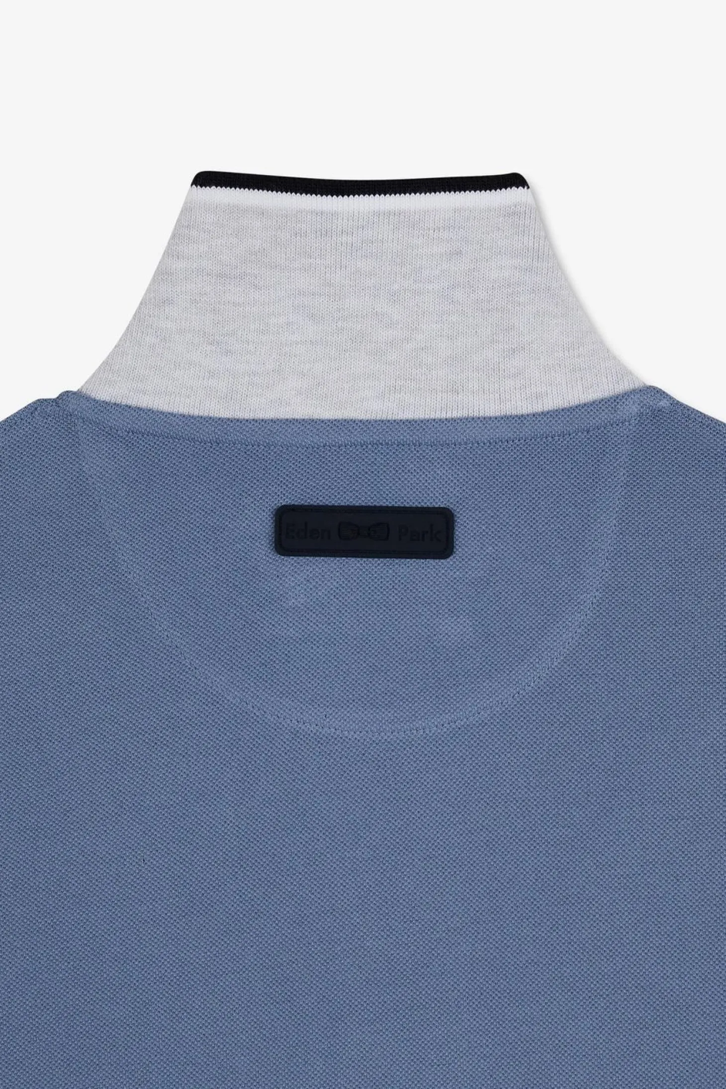 Polo Bleu Clair Manches Courtes Uni