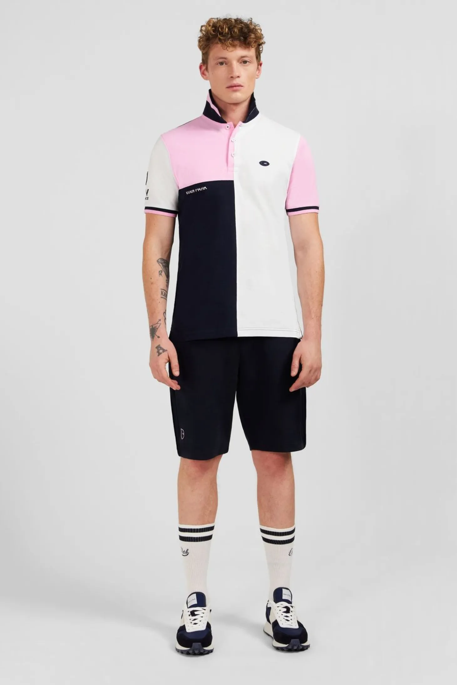 Polo Colorblock A Manches Courtes Xv De France