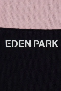Polo Colorblock Rose A Manches Courtes