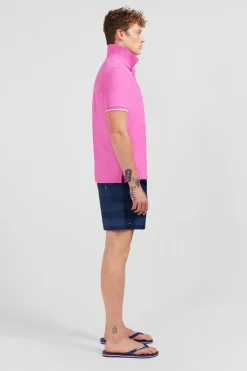 Polo Rose A Manches Courtes