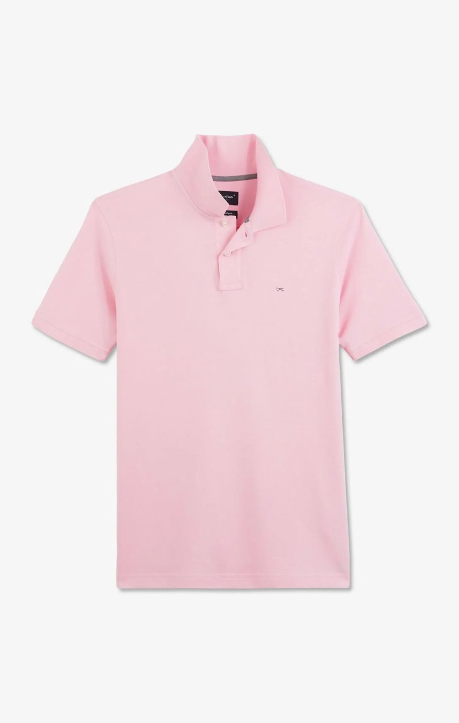 Polo Rose En Coton Pima Stretch