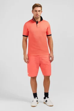 Polo Rose Manches Courtes