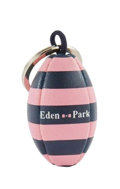 Porte-Cles Ballon De Rugby Cercle En Caoutchouc