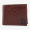 Porte Feuille En Cuir Marron Fonce