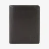 Portefeuille Forme Francais Cuir Noir