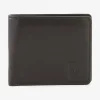 Portefeuille Forme Italien En Cuir Noir