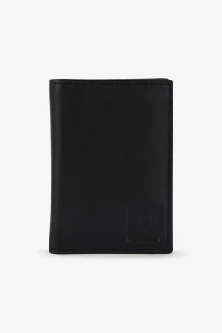 Porte Feuille Noir En Cuir