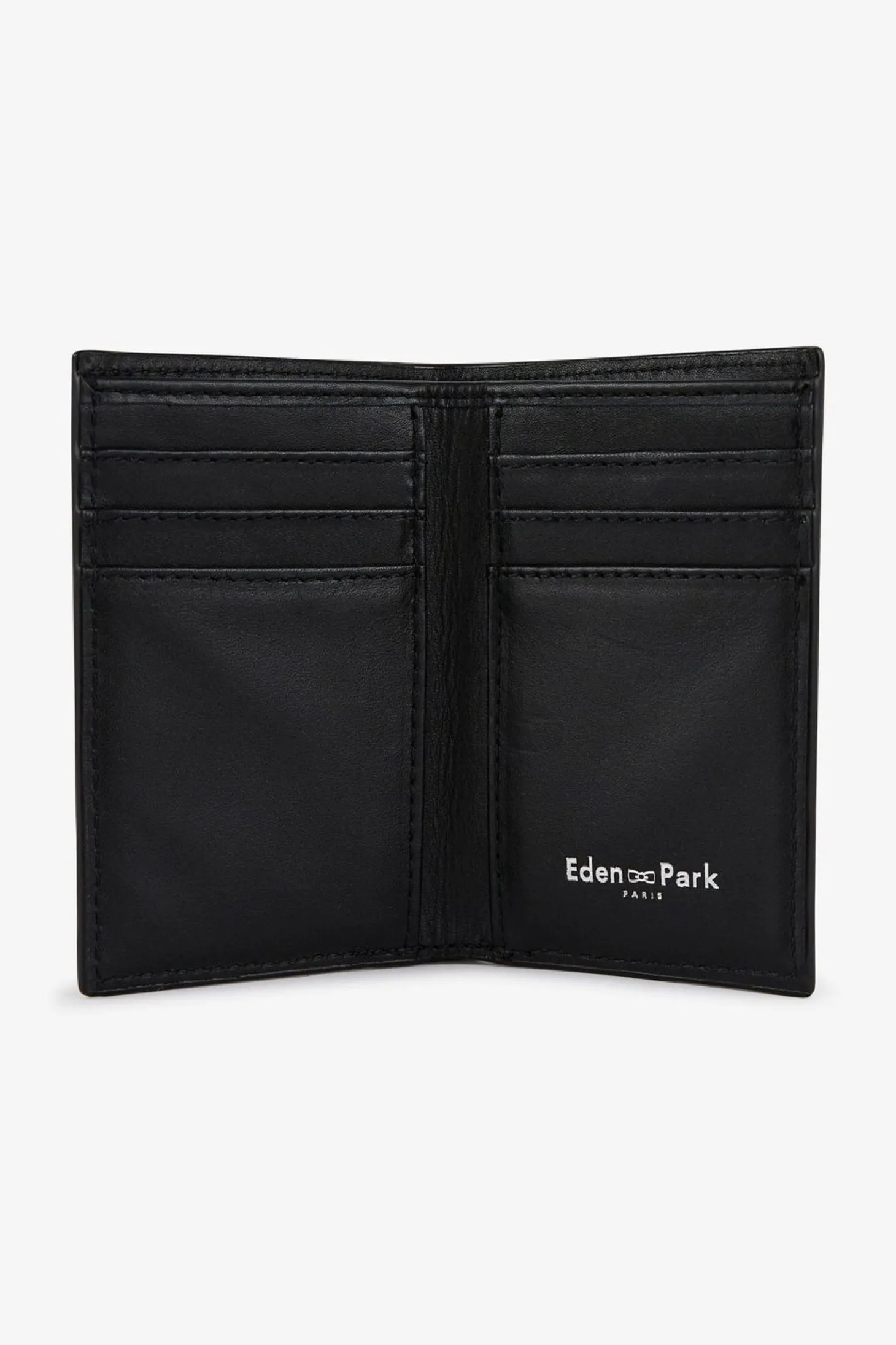 Porte Feuille Noir En Cuir