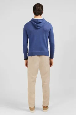 Pull A Capuche Bleu