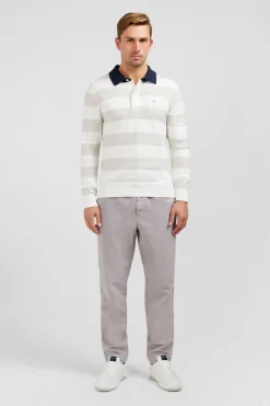 Pull Blanc A Rayures