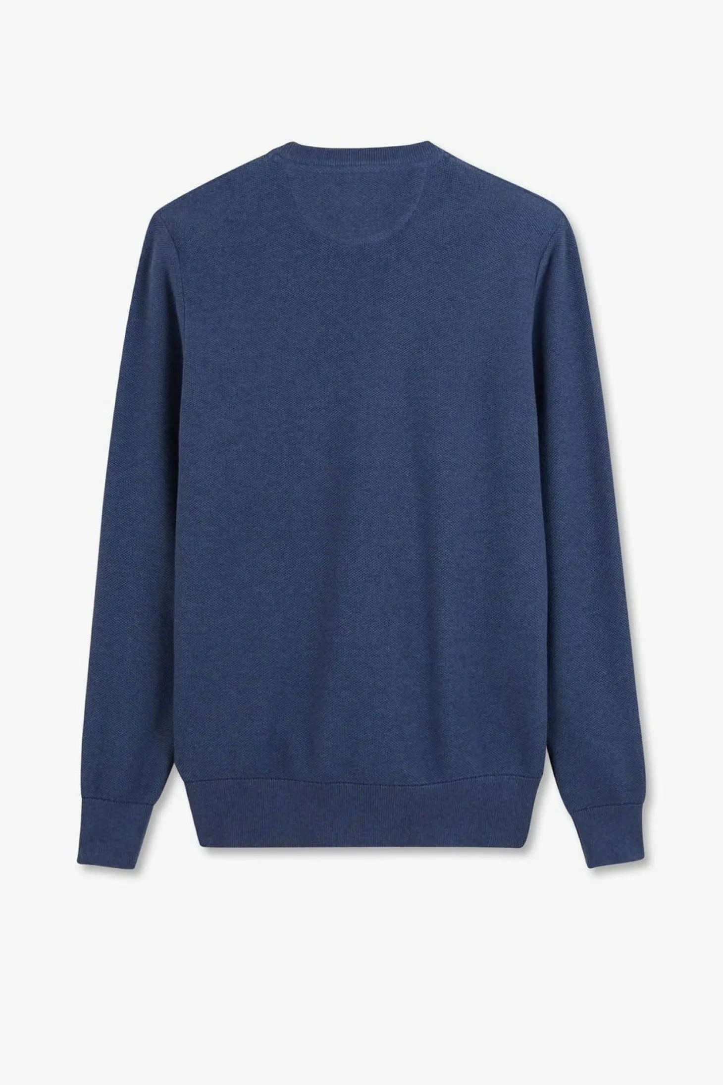 Pull Bleu Marine En Maille Fantaisie